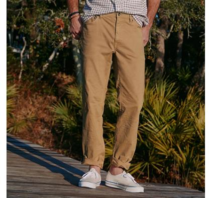 Men’s 1856 Stretch Twill 5-Pocket Pants