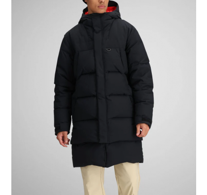 Men's Down Parka Hooded Premium