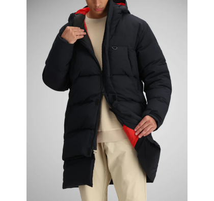 Men's Down Parka Hooded Premium