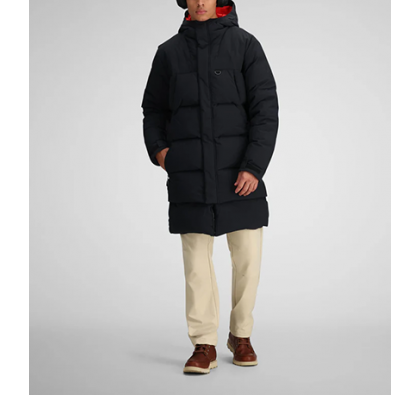 Men's Down Parka Hooded Premium