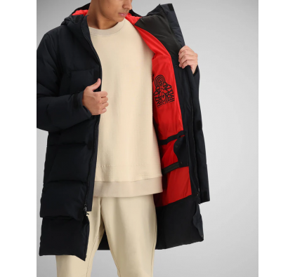 Men's Down Parka Hooded Premium