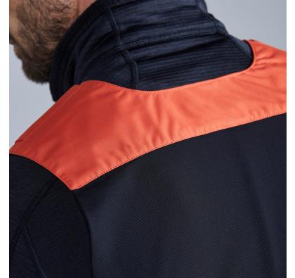 M's OS13t-gra16-l Ocean Graphite bib pants