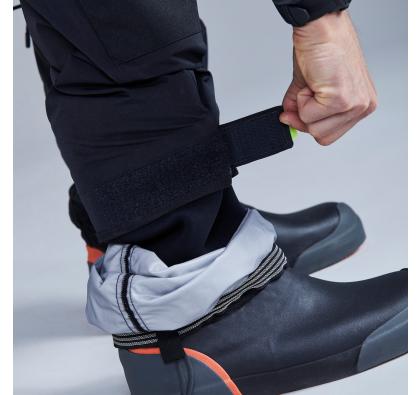 M's OS13t-gra16-l Ocean Graphite bib pants