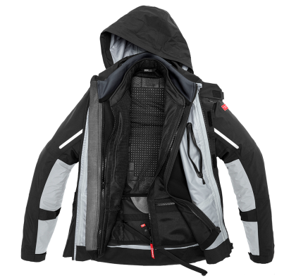 H2Out Step-InArmor Mission-T Motorcycle Textile Jacket