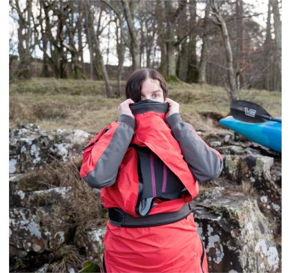 Womens Cascade Front Zip Kayak Drysuit