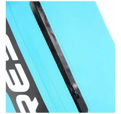 Waterproof bag with zippered pocket